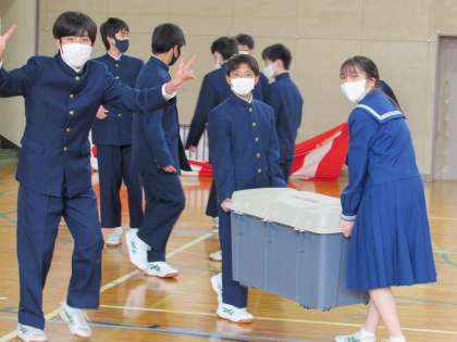 鶴ヶ島市立西中学校 | 学校日記 | 今日もやっぱり、さすが３年生！