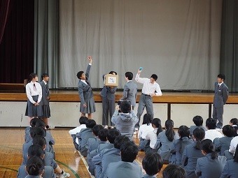 大トリは３年生！